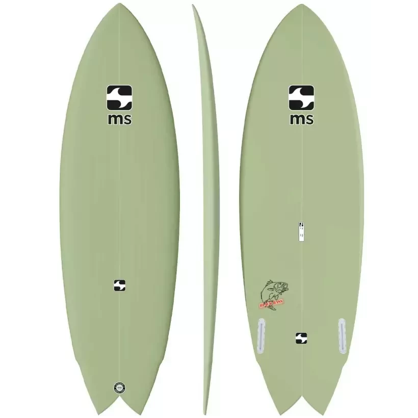 Planche de surf Retro Fish MS Black Bass