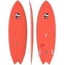 Tavola da surf Retrò Pesce MS Black Bass