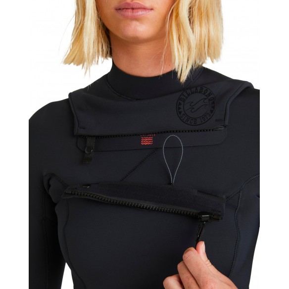 Neopreno Billabong Salty Dayz Natural 4/3mm Black