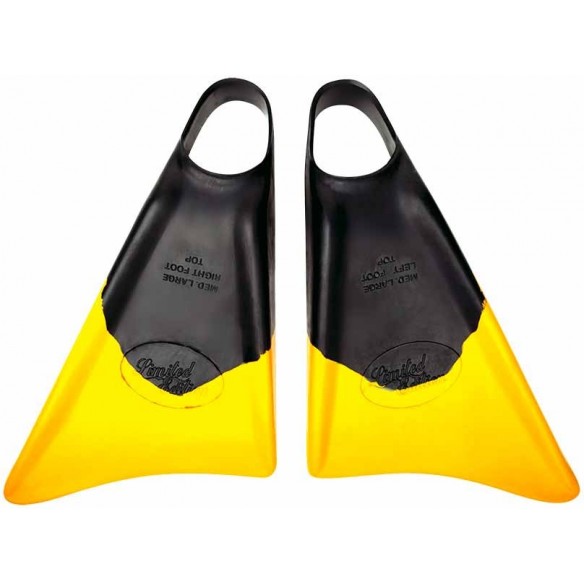 Bodyboard fins Limited Edition Black/yellow