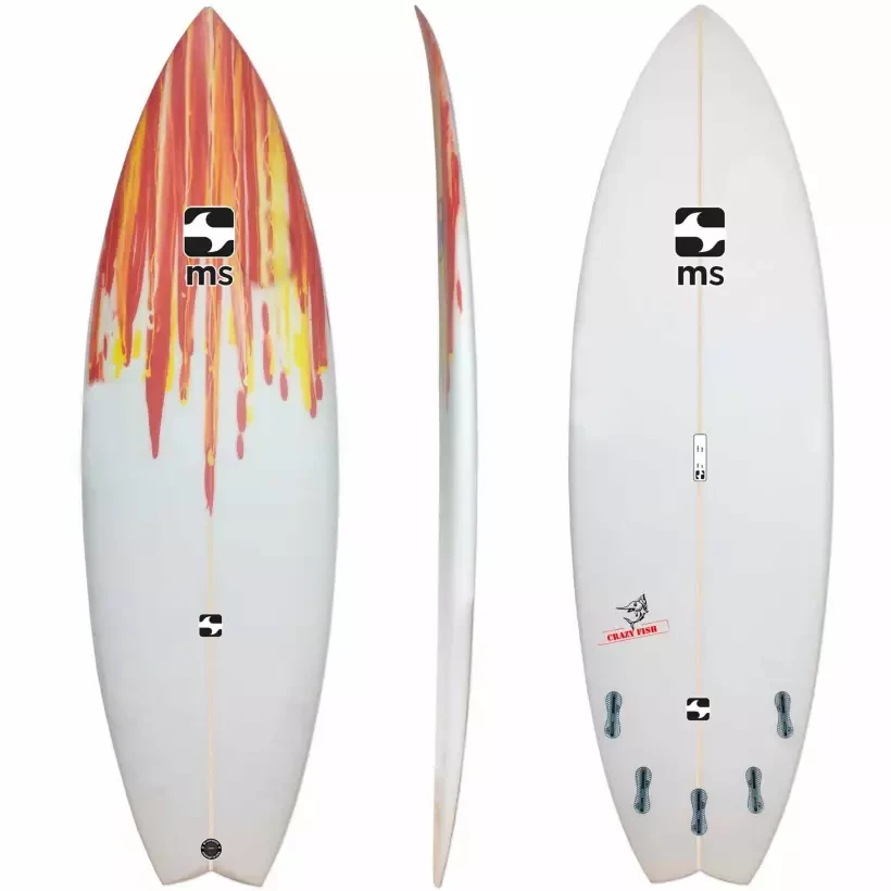 Tabla de surf MS Crazy Fish