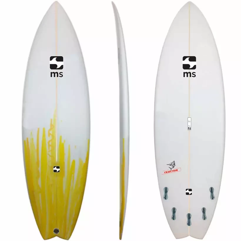 Surfbrett MS Crazy Fish
