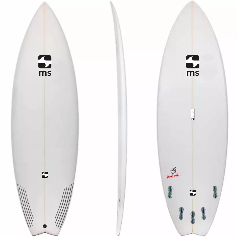 Surfboard MS Crazy Fish