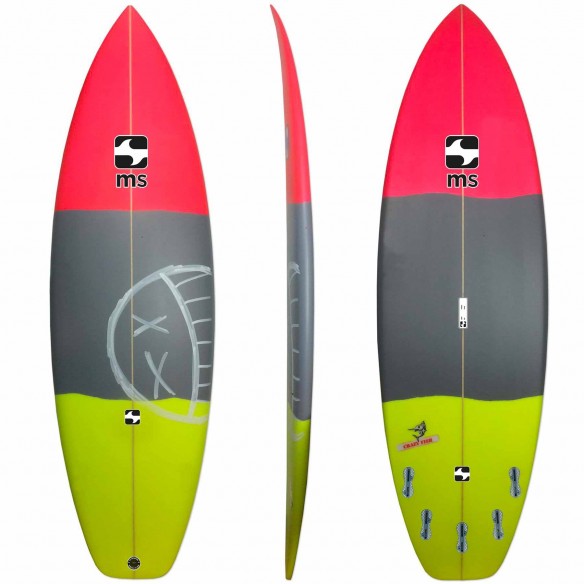 Tavola da surf MS Pazzo Pesce Squash Tavola da surf MS Pazzo Pesce Squash