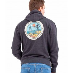 Sweat-shirt Vissla Coastal Black Heather 2