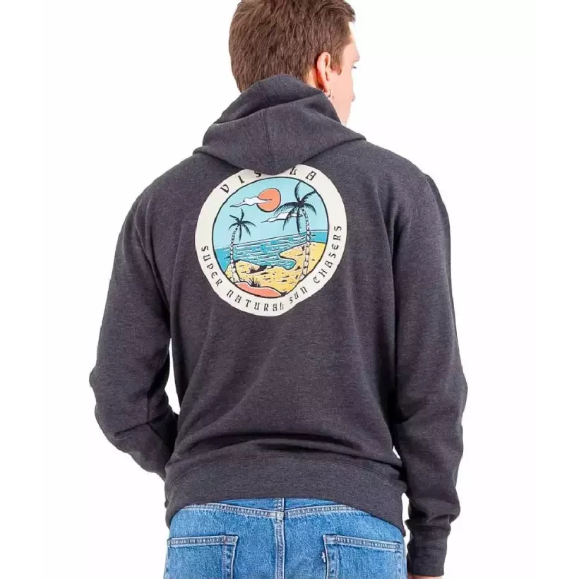 Sudadera Vissla Coastal Black Heather