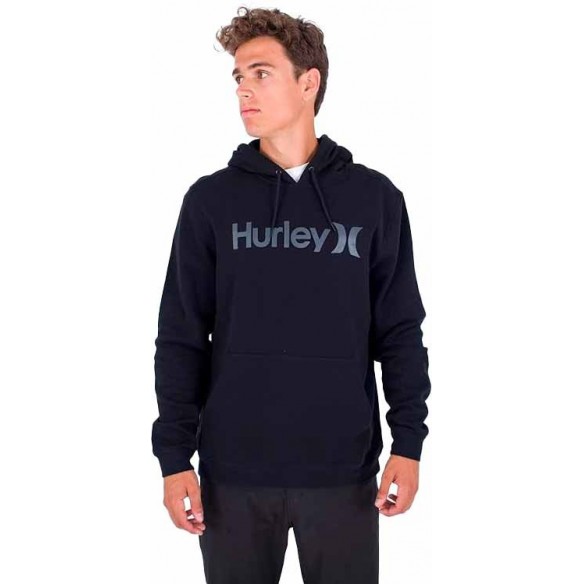 Sudadera Hurley Solid Fleece Black