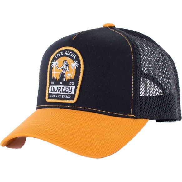 Cappellino Hurley Live Aloha Trucker Navy