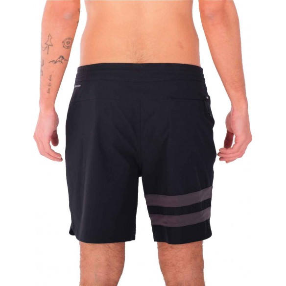 Badehose Hurley Phantom Block Party Renegade 18'' BLACK