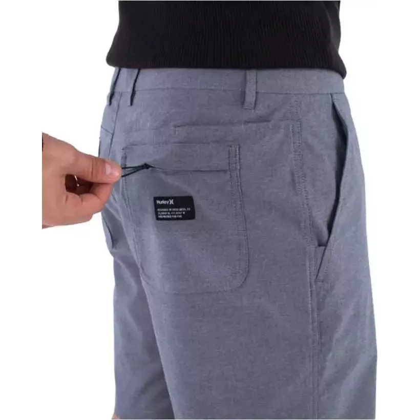 Bermuda Hurley H20 Dri Vapor Chino 19'' Ion Grey