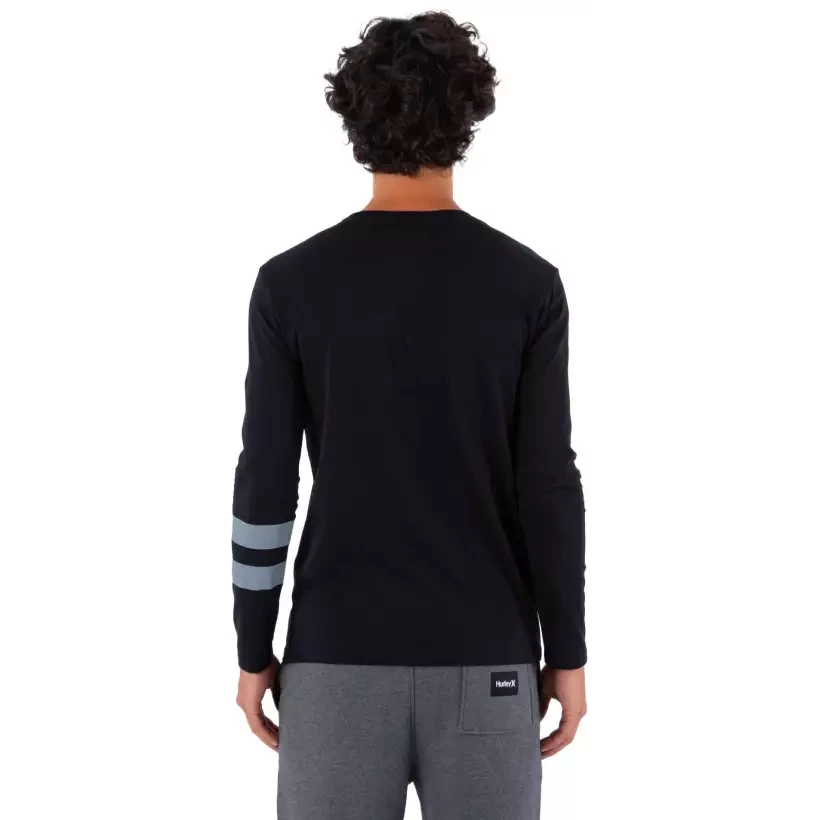 Camiseta de mangas largas Hurley Oceancare Black Party