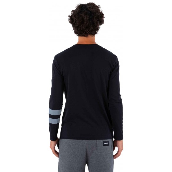 T-shirt à manches longues Hurley Oceancare Black Party