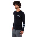 T-shirt met lange mouwen Hurley Oceancare Black Party