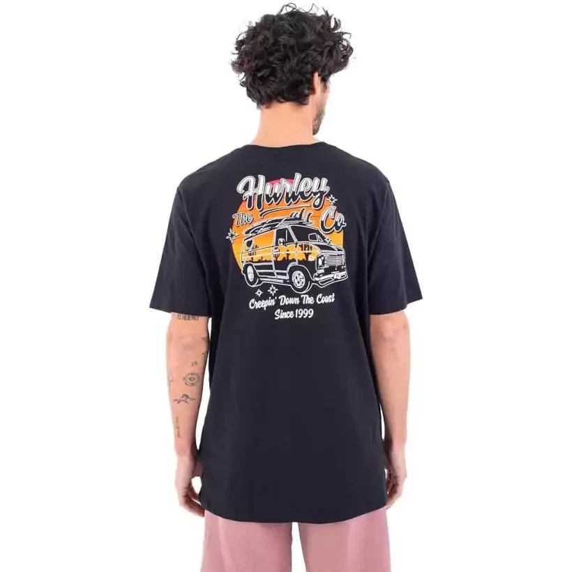 T-shirt Hurley Everyday Creepin´ Black