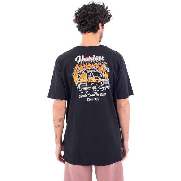 Camiseta Hurley Everyday Creepin´ Black