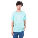 Camiseta Hurley LaidTo Rest Tropical Mist Htr