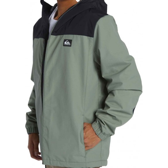 quiksilver Jacket  overcast sea spray