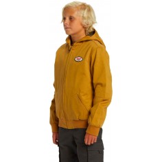 Chaqueta Quiksilver let´s go to school Youth Bone brown 2