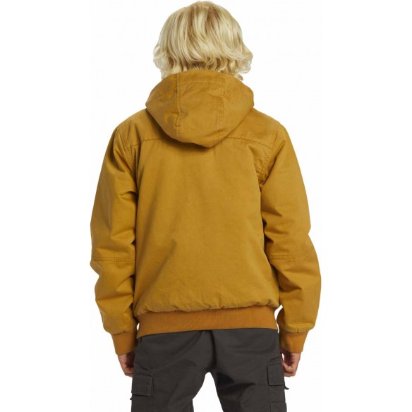 Jacket Quiksilver let´s go to school Youth Bone brown
