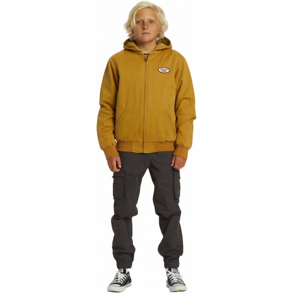 Jacke Quiksilver let´s go to school Youth Bone brown