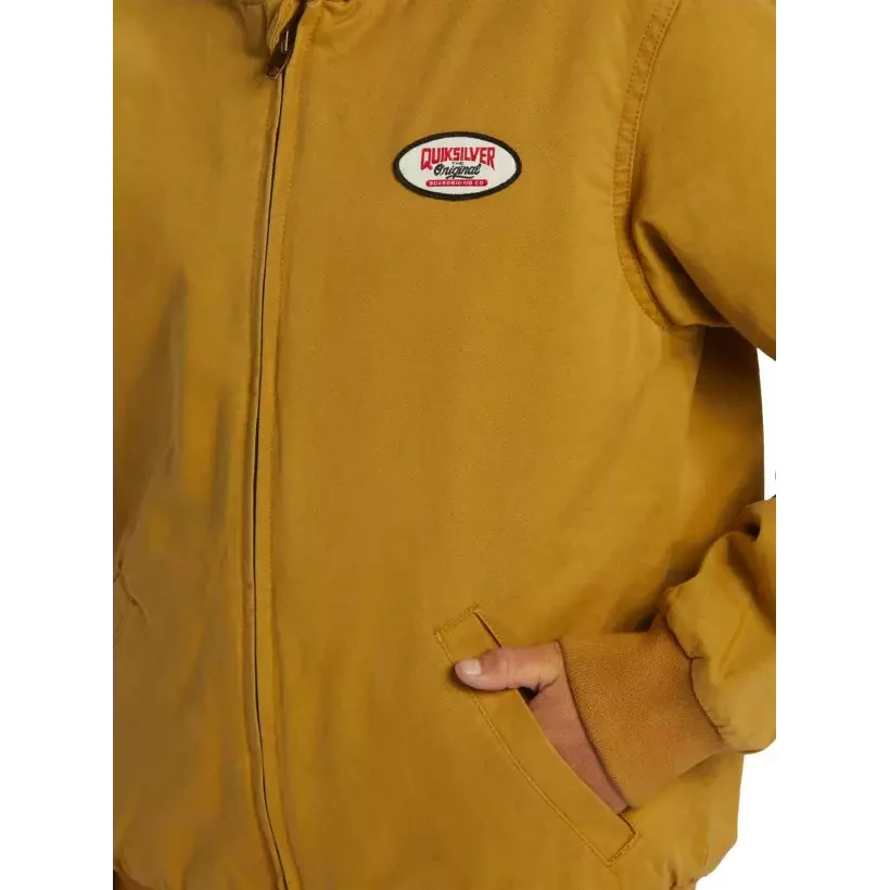 Jacke Quiksilver let´s go to school Youth Bone brown