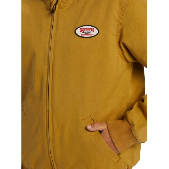 Chaqueta Quiksilver let´s go to school Youth Bone brown