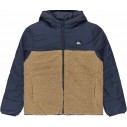 Manteau Quiksilver Scaly Reversible Dark Navy