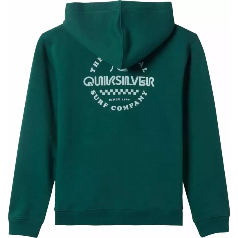 Felpa Quiksilver Graphic Zip Youth Forest