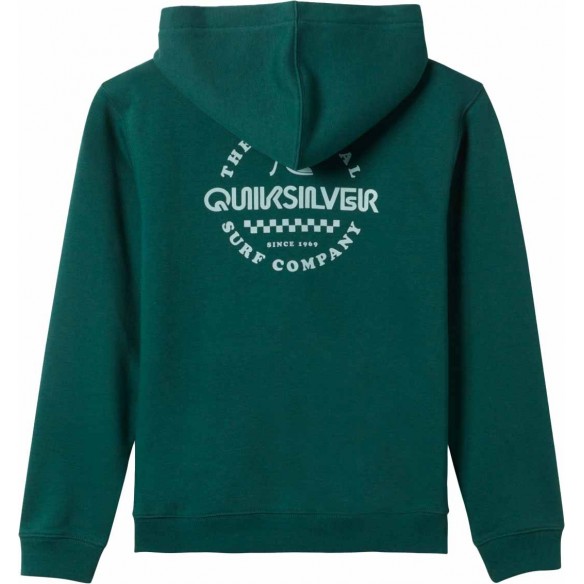 Felpa Quiksilver Graphic Zip Youth Forest
