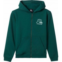 Suéter Quiksilver Graphic Zip Youth Forest