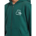 Sweatshirt Quiksilver Graphic Zip Youth Forest