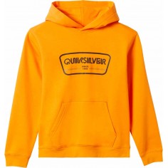 Felpa Quiksilver Graphic Youth Hoodie Orange