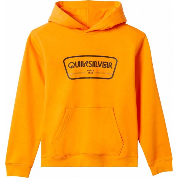 Sudadera Quiksilver Graphic Youth Hoodie Orange