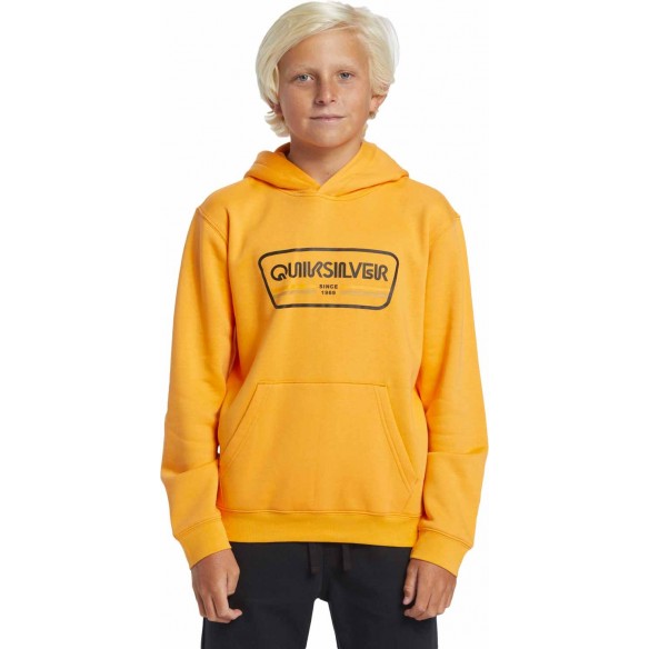 Felpa Quiksilver Graphic Youth Hoodie Orange