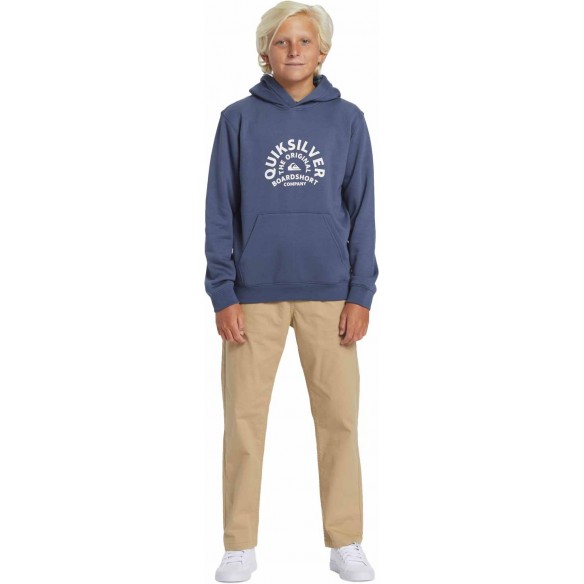 Sweat-shirt Quiksilver Graphic Youth Hoodie Vintage Indigo