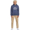 Felpa Quiksilver Graphic Youth Hoodie Vintage Indigo