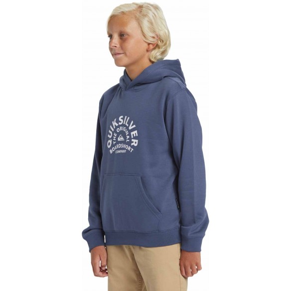 Sweatshirt Quiksilver Graphic Youth Hoodie Vintage Indigo
