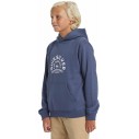 Felpa Quiksilver Graphic Youth Hoodie Vintage Indigo