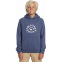 Felpa Quiksilver Graphic Youth Hoodie Vintage Indigo