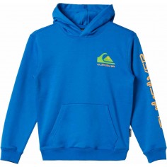 Felpa Quiksilver Omni logo Hoodie Youth Nebulas Blue