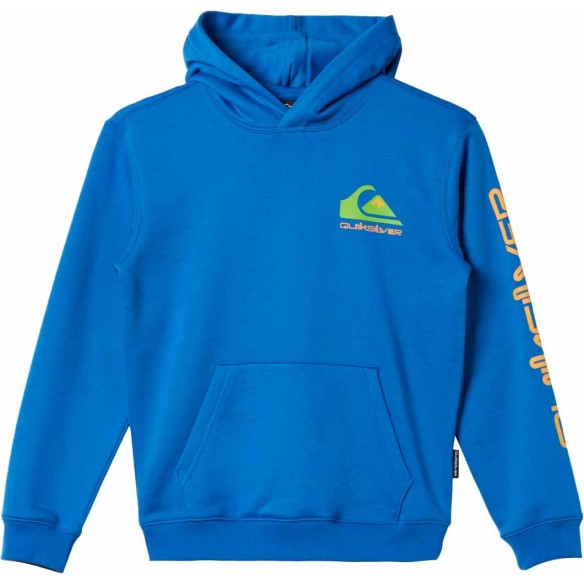 Sudadera Quiksilver Omni logo Hoodie Youth Nebulas Blue