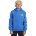 Suéter Quiksilver Omni logo Hoodie Youth Nebulas Blue