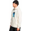 Sweatshirt Quiksilver Omni logo Hoodie Youth Nebulas Blue