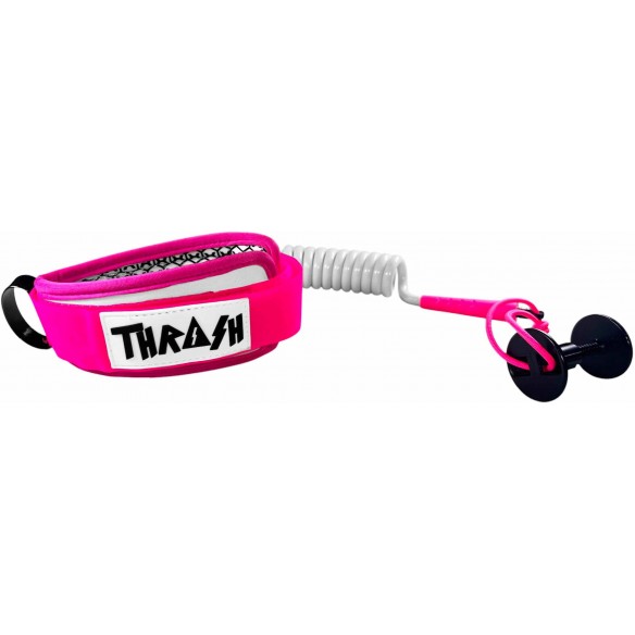 Leash für bodyboard Thrash-8mm Hive X Serie White/Pink