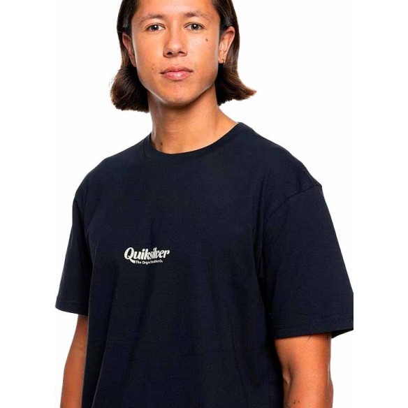 T-shirt Quiksilver Floating around Beige