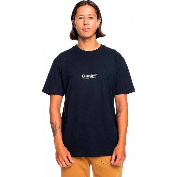 T-shirt Quiksilver Floating around Beige