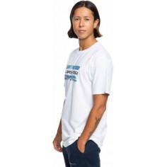 Camiseta quiksilver Floating around Beige 2