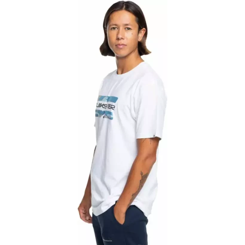 Tee Shirt quiksilver Floating around Beige