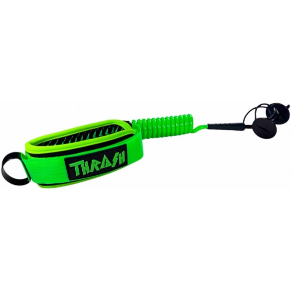 Leash bodyboard Thrash Biceps V-Grip 8mm Full Green Leash bodyboard Thrash Biceps V-Grip 8mm Full Green