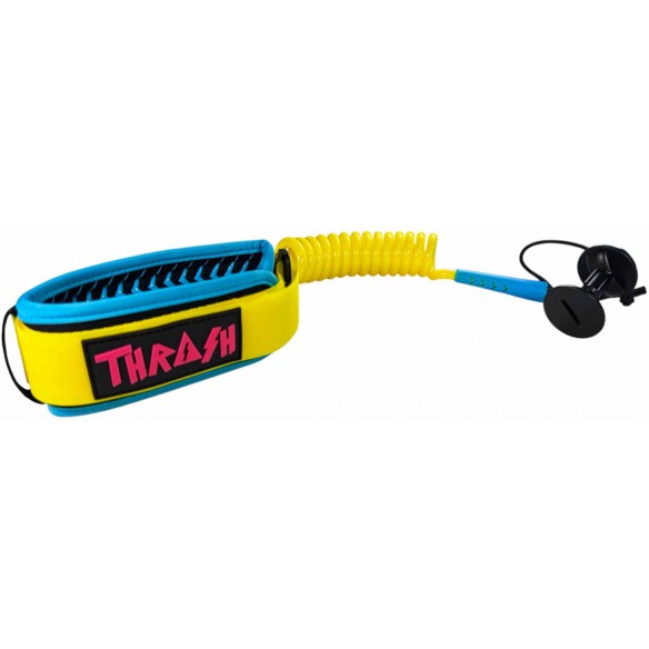 Leash de bodyboard Thrash Biceps V-Grip 8mm Yellow/Blue Leash de bodyboard Thrash Biceps V-Grip 8mm Yellow/Blue